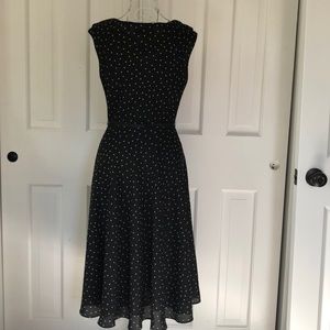 Vintage Casual Corner Swiss dotted dress